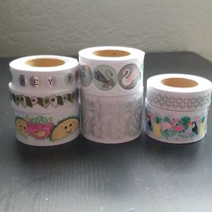 Washi tapes, 7 different design